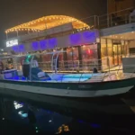 Speed boat fishing