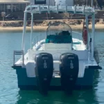 Speed boat fishing