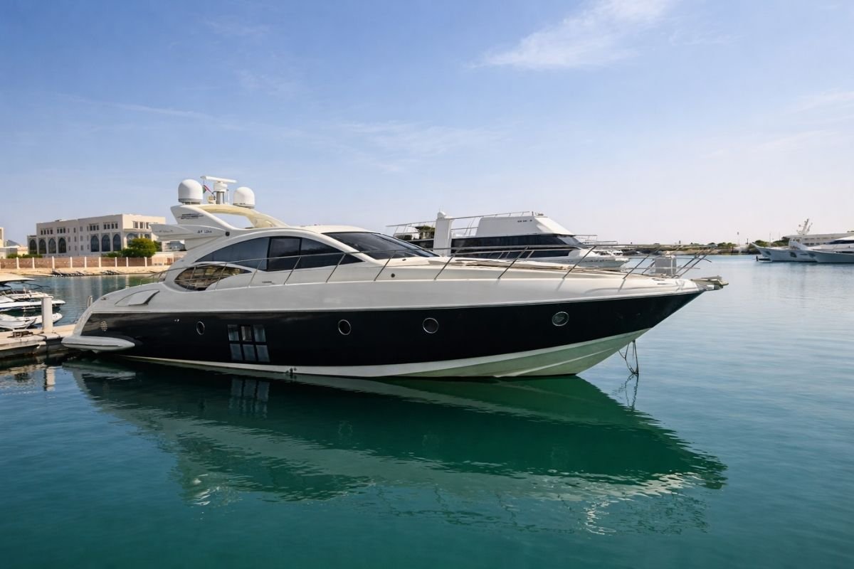 68 feet luxury super yacht rental Abu Dhabi