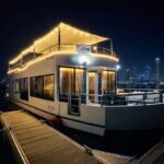 Private Ramadan houseboat experience on the sea at golden hour