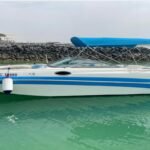 Premium family speed boat for sea tours and fishing trips in UAE